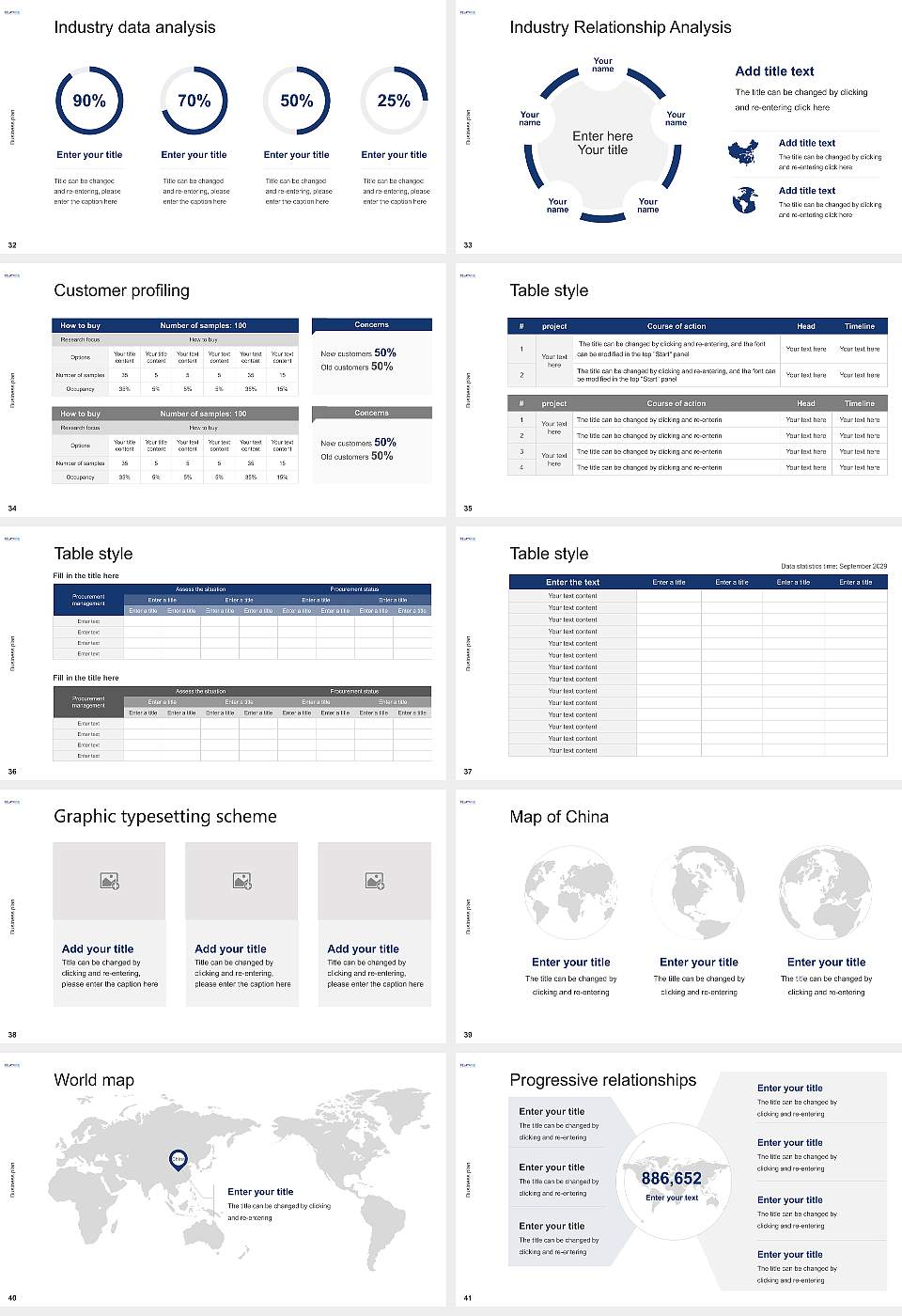 Relay Graduate School of Education Competition/Entrepreneurship Contest PPT Template16:9 ratio PPT effect preview image5