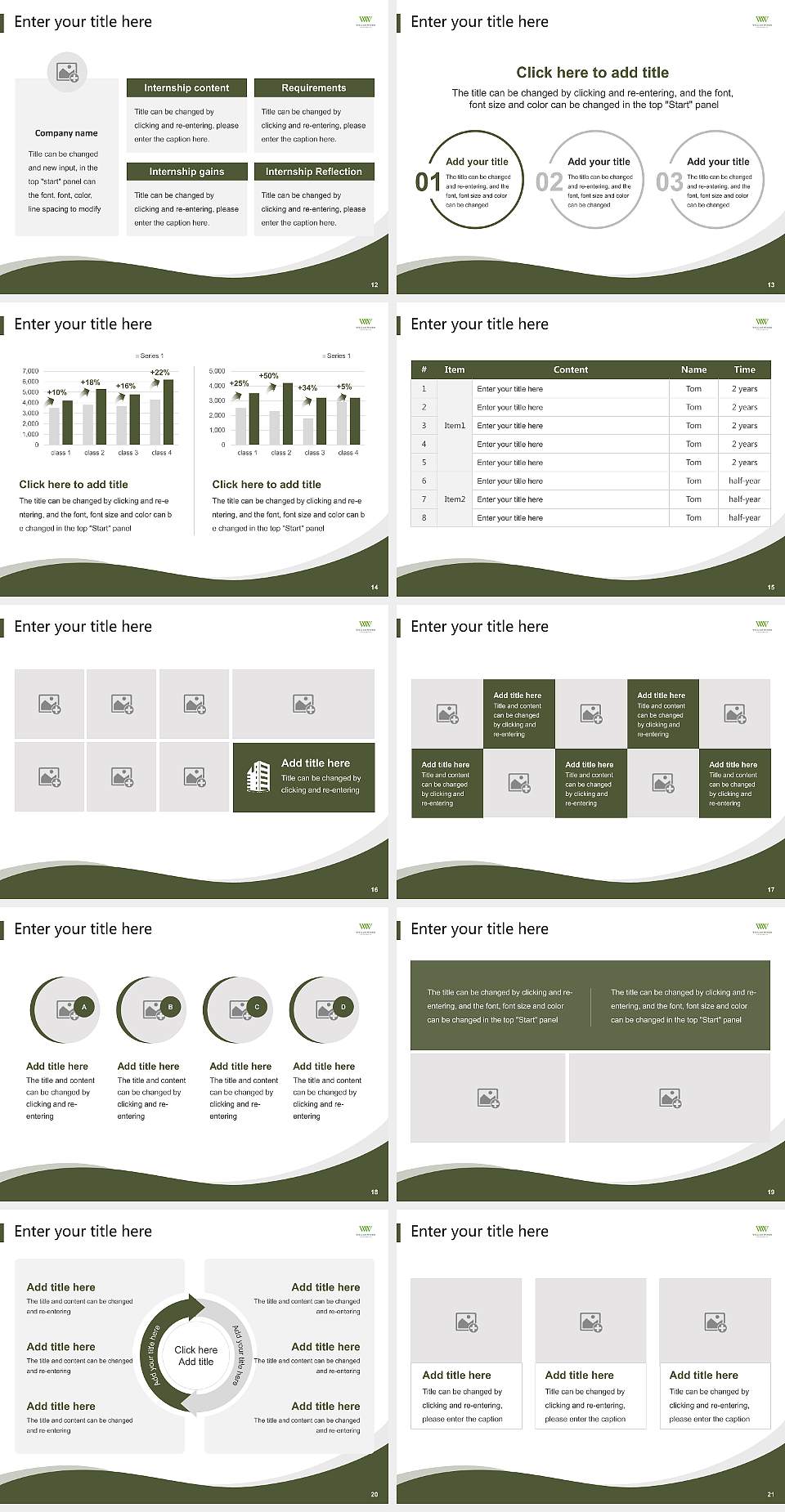 William Woods University Lecture Sharing and Networking Event PPT Template4:3 ratio PPT effect preview image3