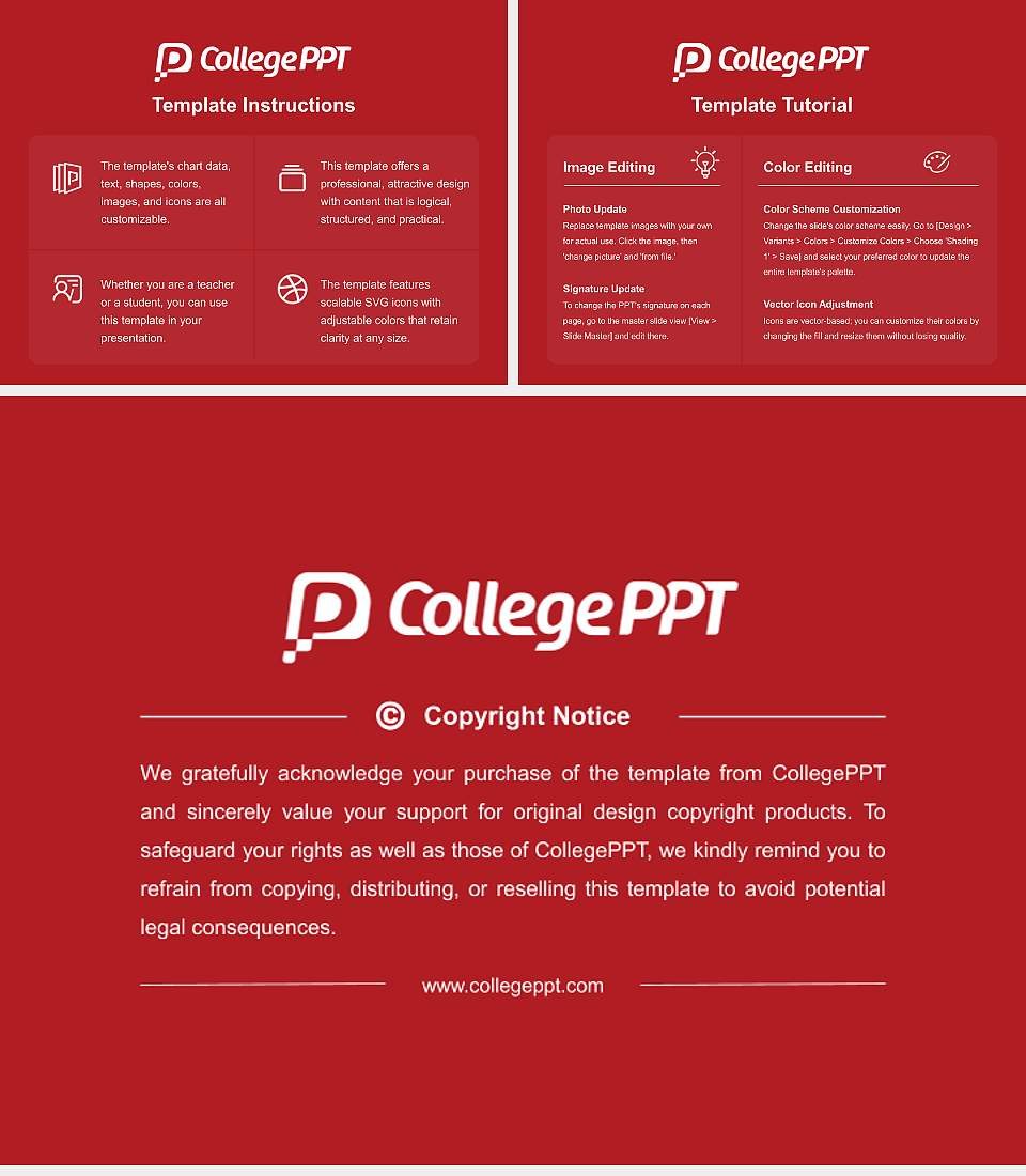Western Kentucky University Course/Courseware Creation PPT Template4:3 ratio PPT effect preview image5