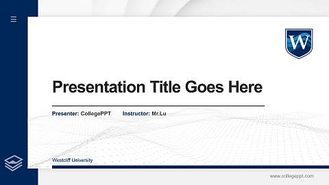 Westcliff University Thesis Proposal/Graduation Defense PPT Template