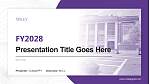Wiley College Academic Presentation/Research Findings Report PPT Template