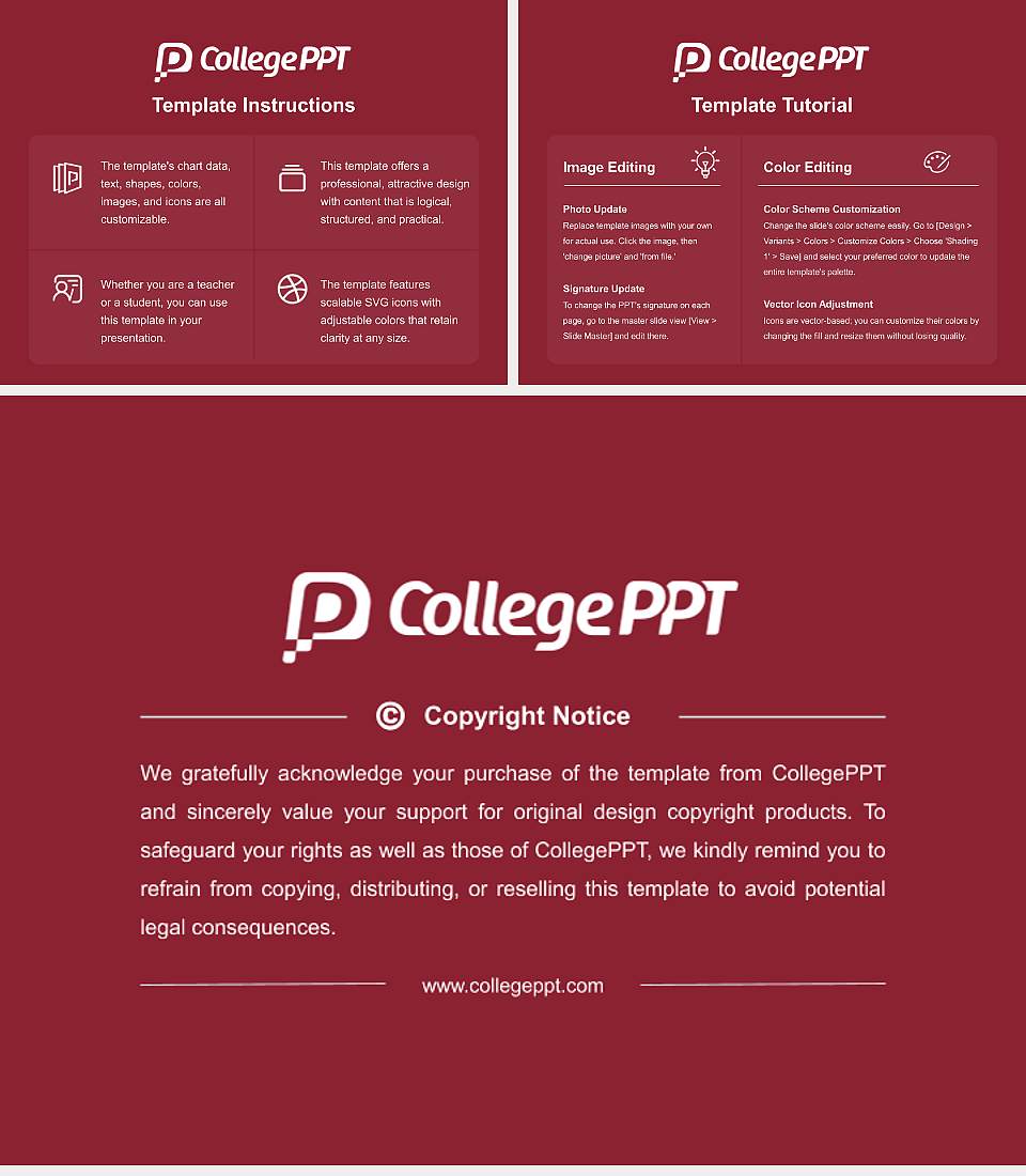 Westminster Theological Seminary Academic Presentation/Research Findings Report PPT Template4:3 ratio PPT effect preview image5