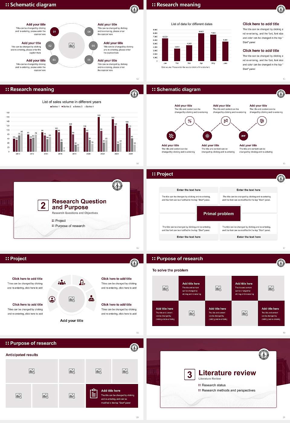 Western University of Health Sciences（WesternU-Oregon） Graduation Thesis Defense PPT Template16:9 ratio PPT effect preview image3