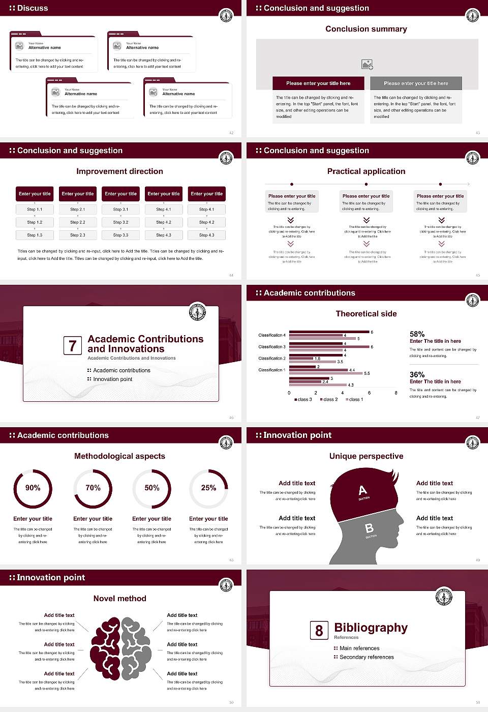 Western University of Health Sciences（WesternU-Oregon） Graduation Thesis Defense PPT Template16:9 ratio PPT effect preview image6
