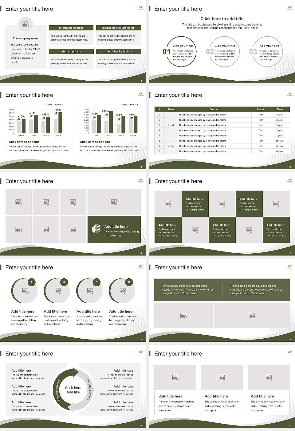 William Woods University Lecture Sharing and Networking Event PPT Template16:9 ratio PPT effect preview image3