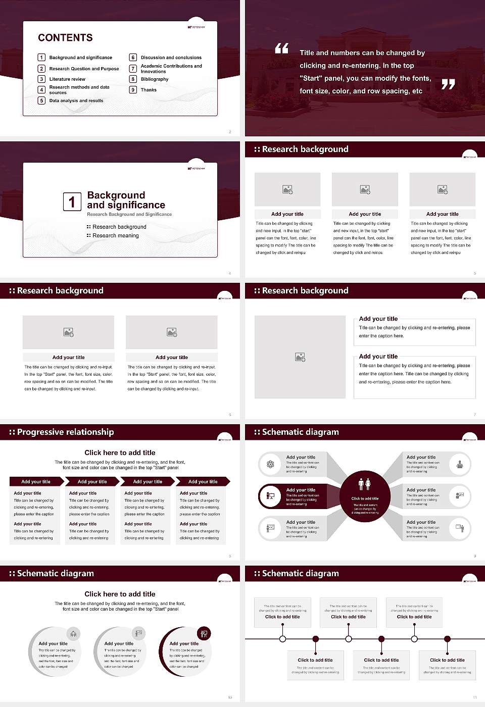 West Texas a & M University Graduation Thesis Defense PPT Template16:9 ratio PPT effect preview image2