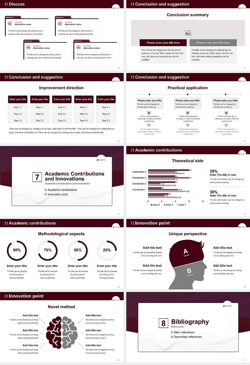 West Texas a & M University Graduation Thesis Defense PPT Template16:9 ratio PPT effect preview image6