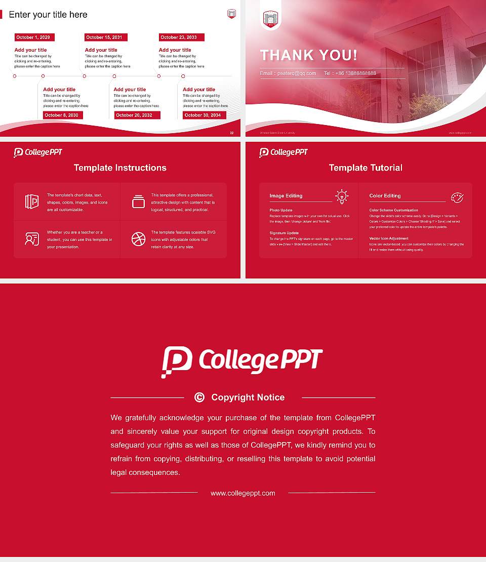 Winston-Salem State University Lecture Sharing and Networking Event PPT Template16:9 ratio PPT effect preview image4