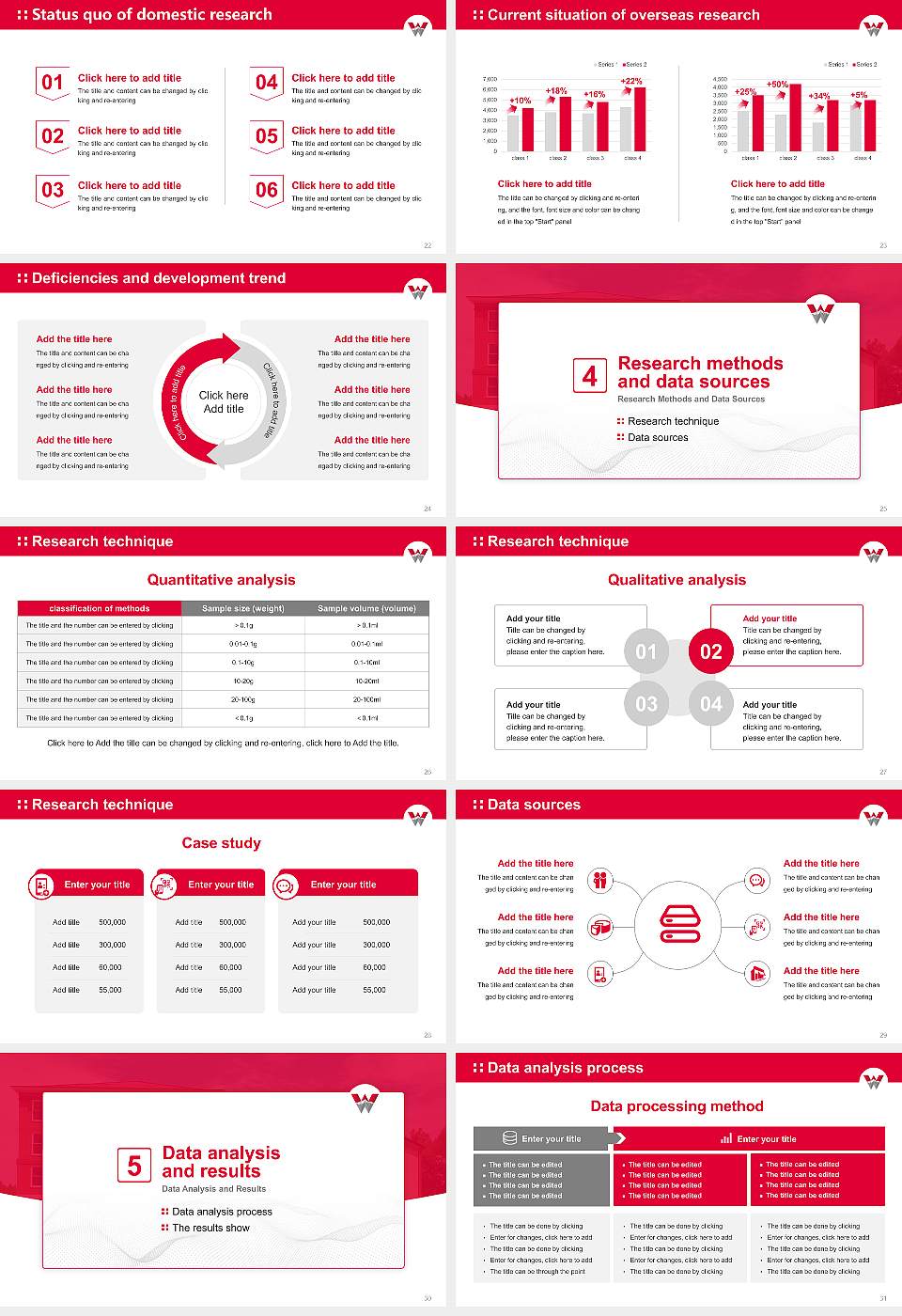 Western Colorado University Graduation Thesis Defense PPT Template16:9 ratio PPT effect preview image4