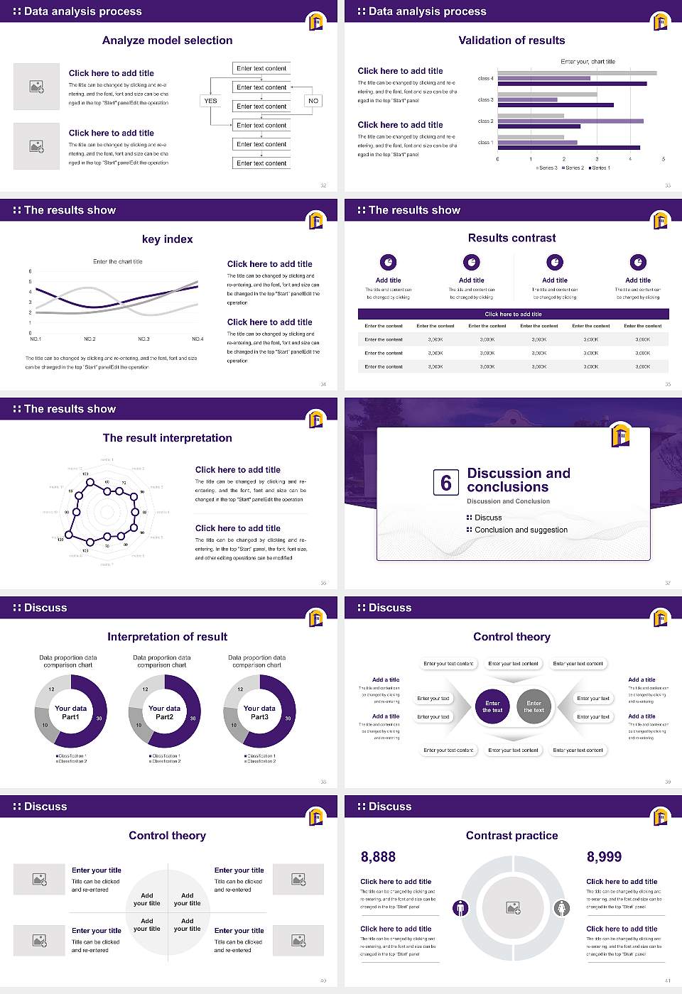 Western New Mexico University Graduation Thesis Defense PPT Template16:9 ratio PPT effect preview image5