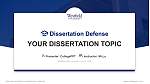 Westfield State University Graduation Thesis Defense PPT Template