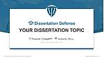 William James College Graduation Thesis Defense PPT Template