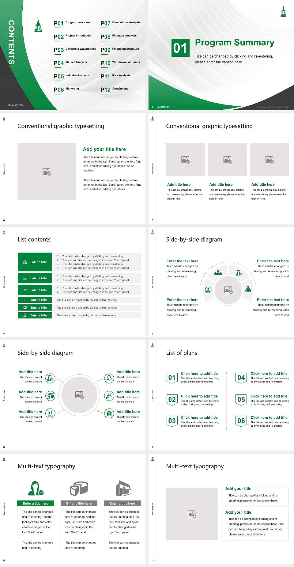 Wilmington University Competition/Entrepreneurship Contest PPT Template4:3 ratio PPT effect preview image2