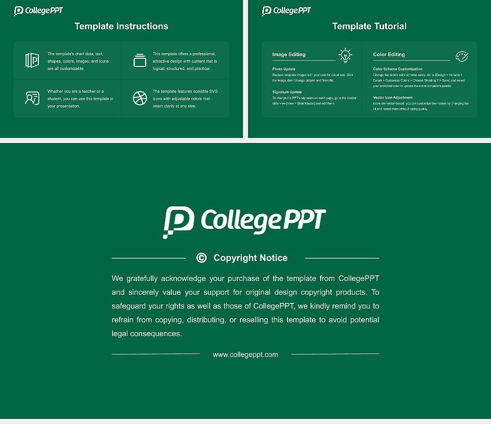 Wisconsin Lutheran College Course/Courseware Creation PPT Template16:9 ratio PPT effect preview image5