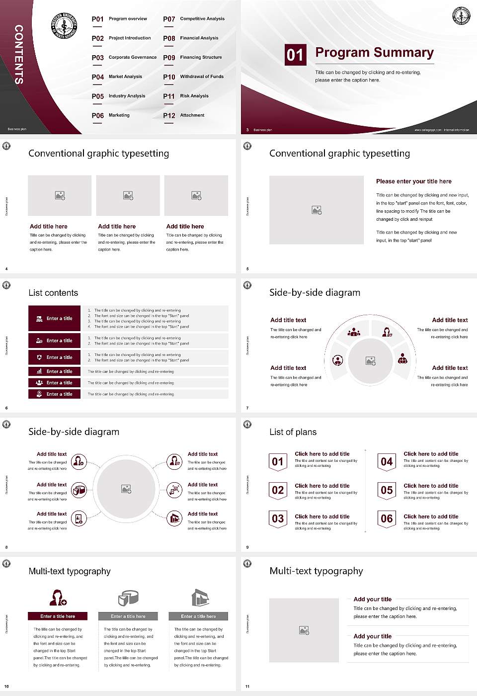Western University of Health Sciences（WesternU-Oregon） Competition/Entrepreneurship Contest PPT Template16:9 ratio PPT effect preview image2