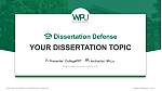 William Peace University Disputation Powerpoint Vorlage