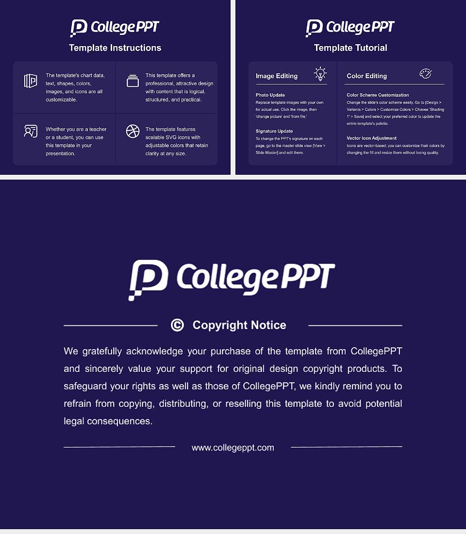 Westminster University (Utah) Course/Courseware Creation PPT Template4:3 ratio PPT effect preview image5