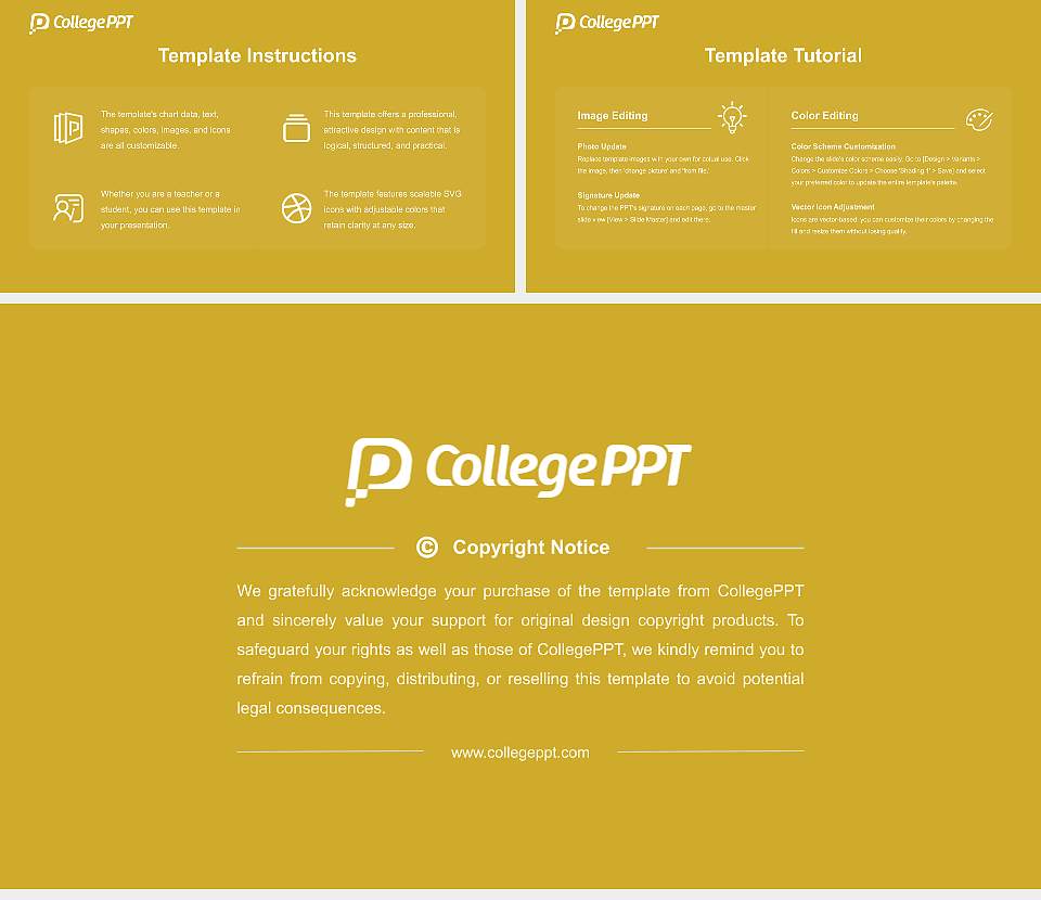 West Virginia State University Course/Courseware Creation PPT Template16:9 ratio PPT effect preview image5