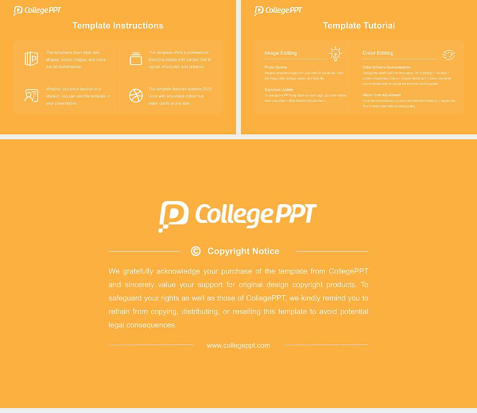 Wisconsin School of Professional Psychology Academic Presentation/Research Findings Report PPT Template16:9 ratio PPT effect preview image5