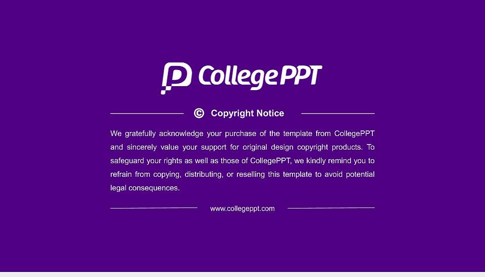 Williams College General Purpose PPT Template16:9 ratio PPT effect preview image6