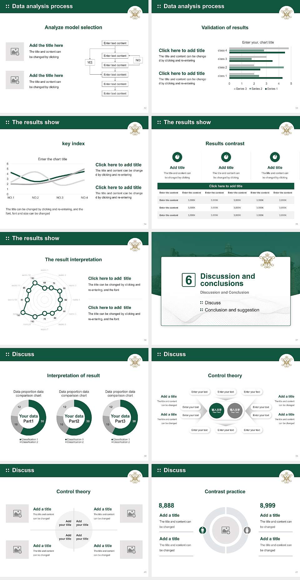 College of William & Mary Graduation Thesis Defense PPT Template4:3 ratio PPT effect preview image5
