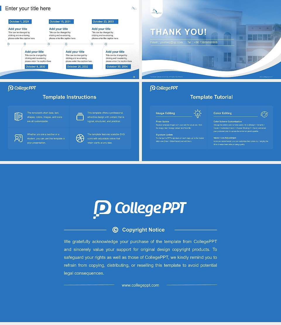 Pontifical Catholic University of Puerto Rico-Ponce Lecture Sharing and Networking Event PPT Template16:9 ratio PPT effect preview image4