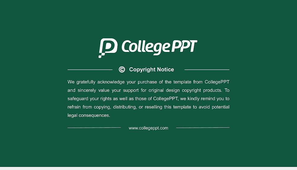 College of William & Mary General Purpose PPT Template16:9 ratio PPT effect preview image6