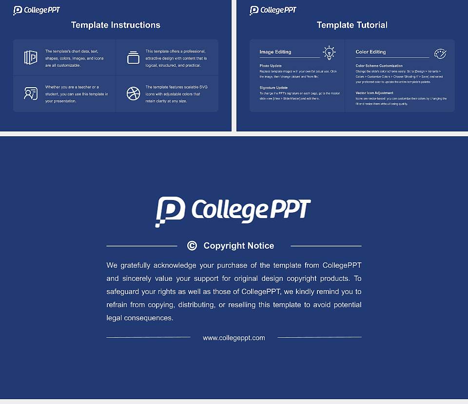 Montana Christian College Academic Presentation/Research Findings Report PPT Template16:9 ratio PPT effect preview image5