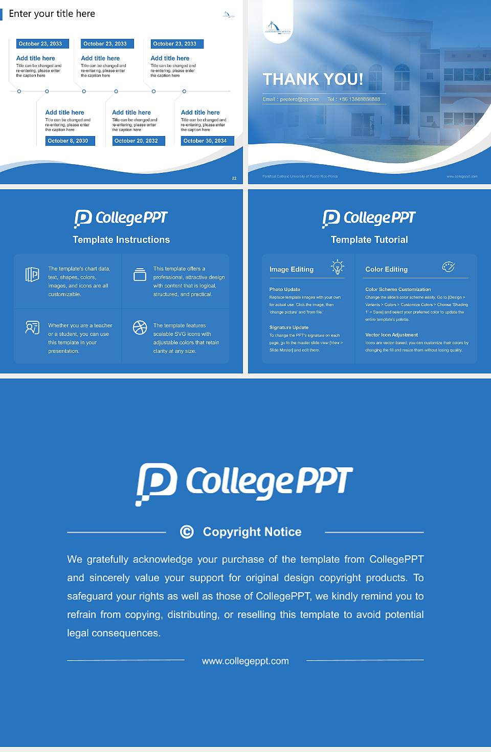 Pontifical Catholic University of Puerto Rico-Ponce Lecture Sharing and Networking Event PPT Template4:3 ratio PPT effect preview image4