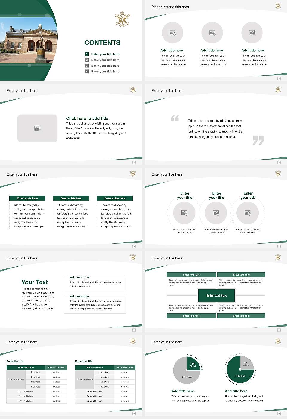 College of William & Mary Course/Courseware Creation PPT Template16:9 ratio PPT effect preview image2