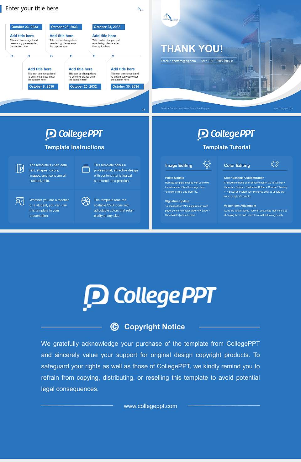 Pontifical Catholic University of Puerto Rico-Mayaguez Lecture Sharing and Networking Event PPT Template4:3 ratio PPT effect preview image4