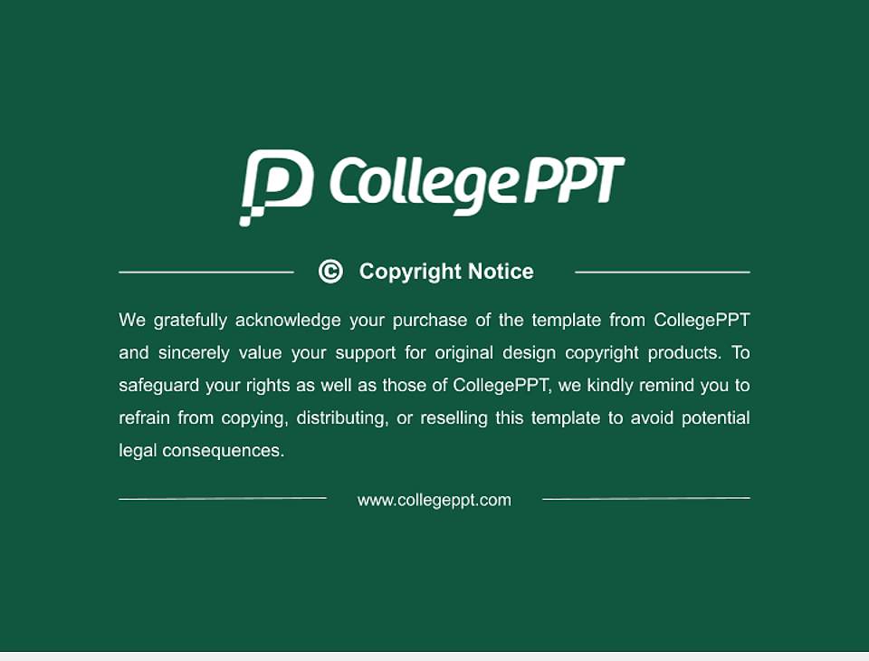 College of William & Mary Resume PPT Template4:3 ratio PPT effect preview image5