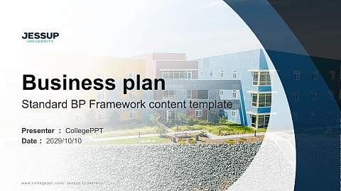 Jessup University Competition/Entrepreneurship Contest PPT Template