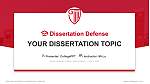 Strayer University-Virginia（Newport News）학위 논문 방어PPT 템플릿