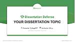 York College of Pennsylvania Graduation Thesis Defense PPT Template