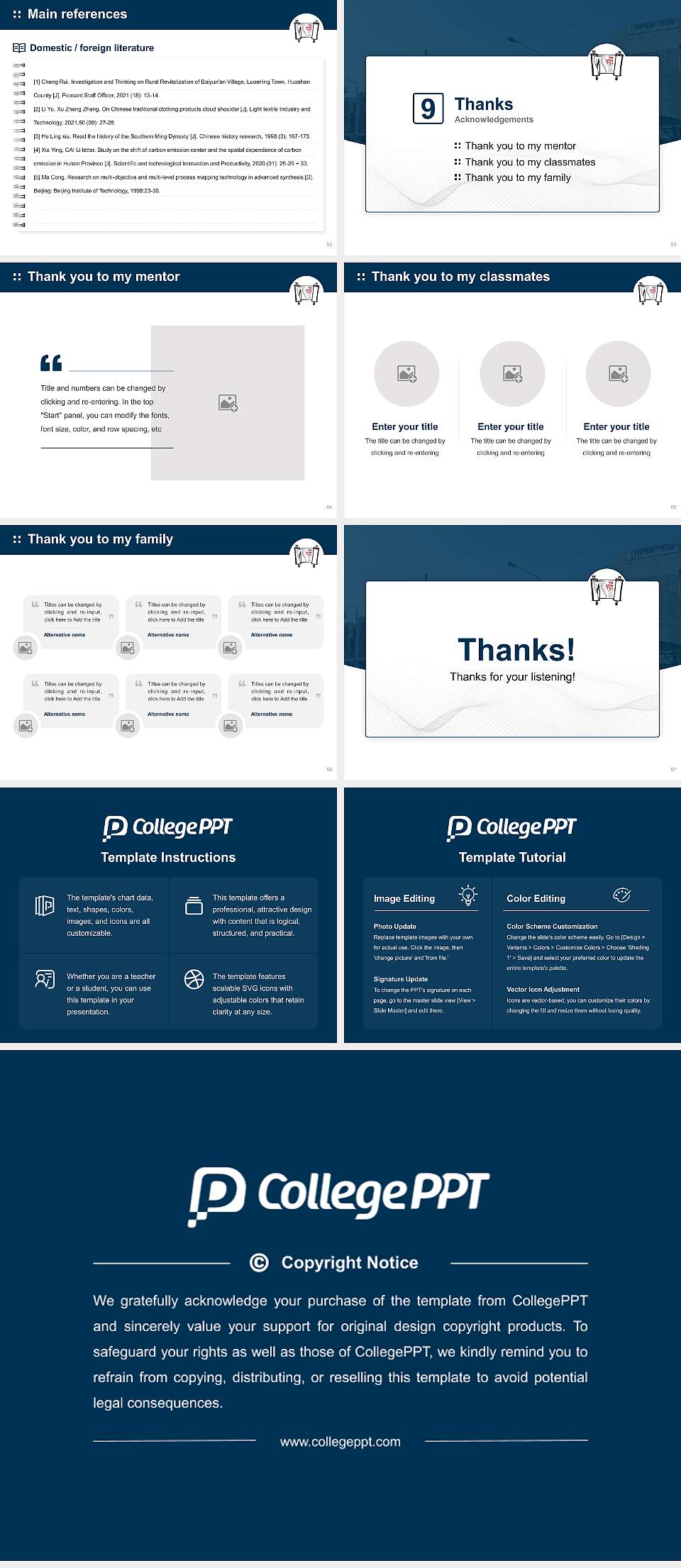 Yeshiva Ohr Elchonon Chabad West Coast Talmudical Seminary Graduation Thesis Defense PPT Template4:3 ratio PPT effect preview image7