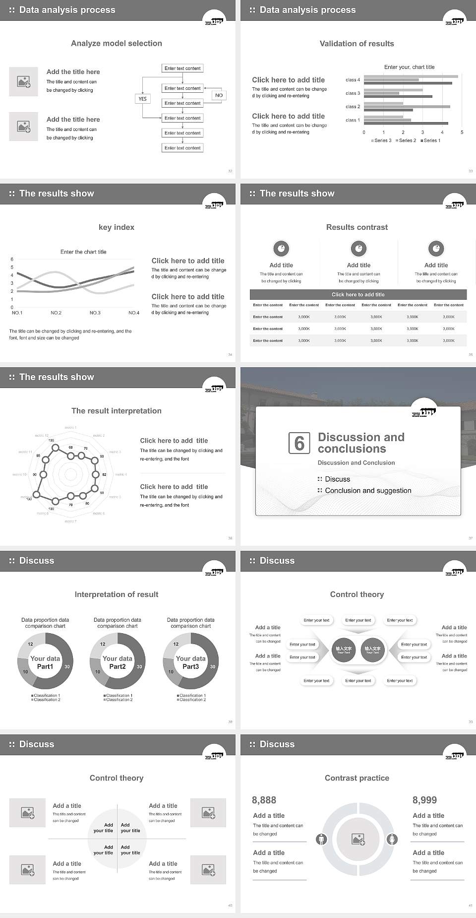 Yeshiva of the Telshe Alumni Graduation Thesis Defense PPT Template4:3 ratio PPT effect preview image5