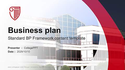 Strayer University-Georgia(Morrow campus) Competition/Entrepreneurship Contest PPT Template