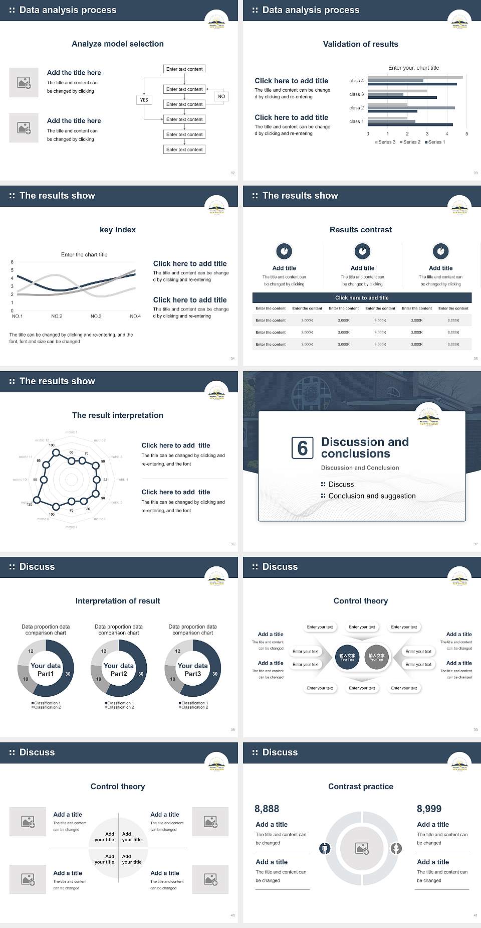 Yeshiva Ohr Naftoli Graduation Thesis Defense PPT Template4:3 ratio PPT effect preview image5