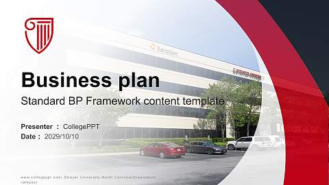 Strayer University-North Carolina(Greensboro campus) Competition/Entrepreneurship Contest PPT Template