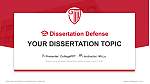 Strayer University-West Virginia(Teays Valley campus) Disputation Powerpoint Vorlage