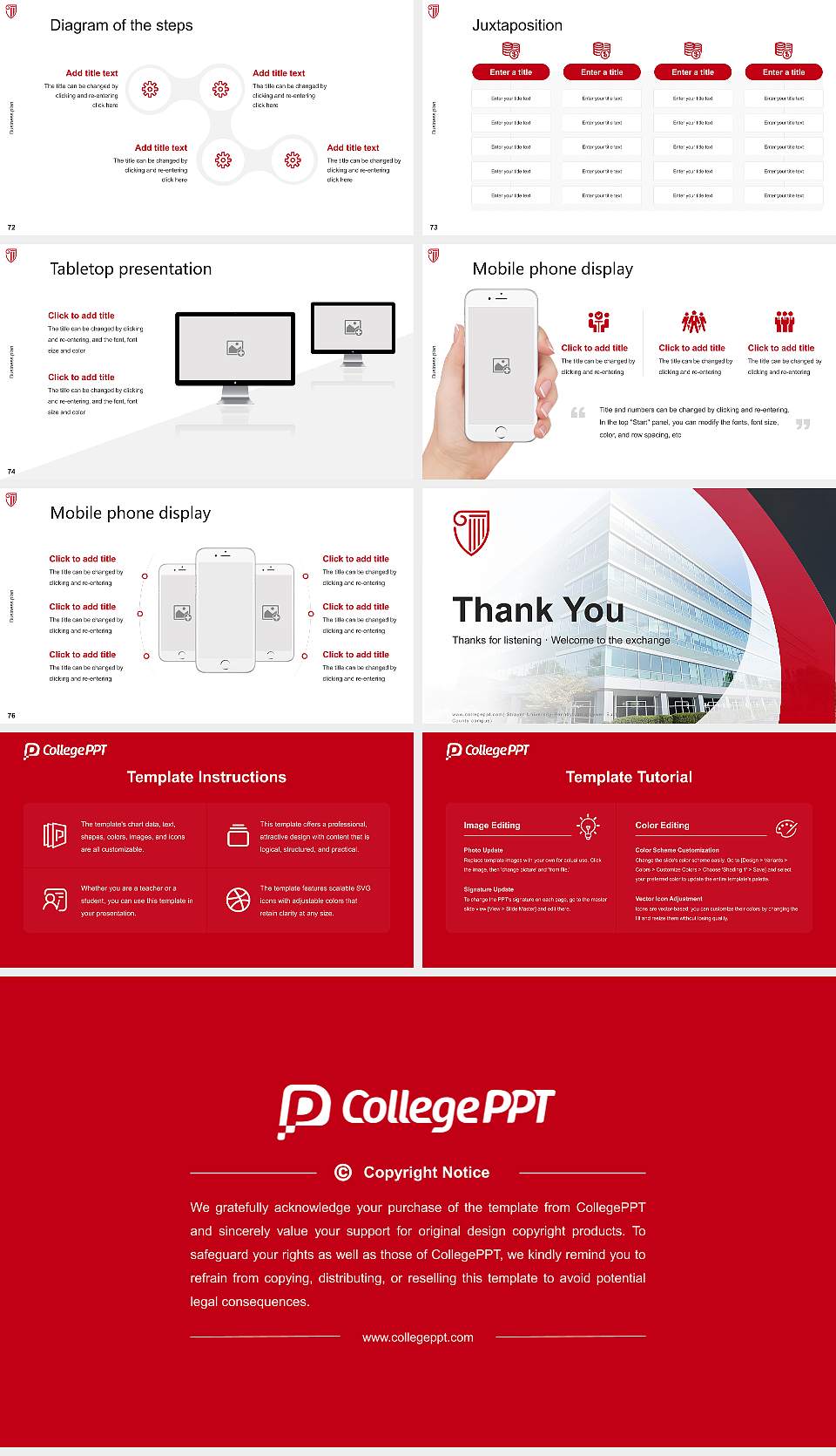 Strayer University-Pennsylvania(Lower Bucks County campus) Competition/Entrepreneurship Contest PPT Template16:9 ratio PPT effect preview image9
