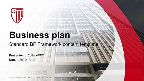 Strayer University-Alabama（Birmingham campus） Competition/Entrepreneurship Contest PPT Template