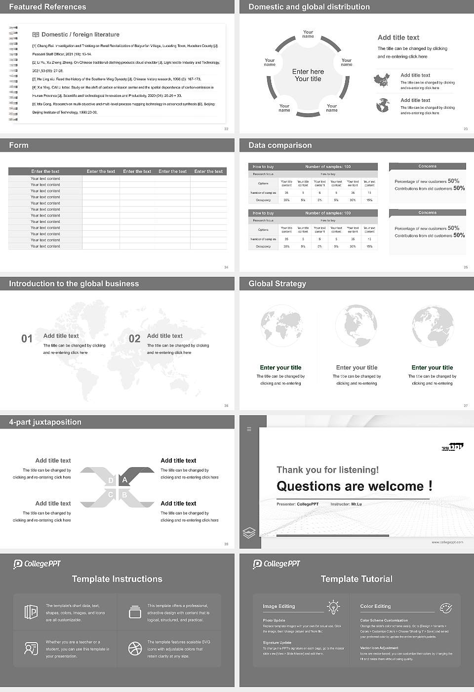 Yeshiva of the Telshe Alumni Thesis Proposal/Graduation Defense PPT Template16:9 ratio PPT effect preview image4