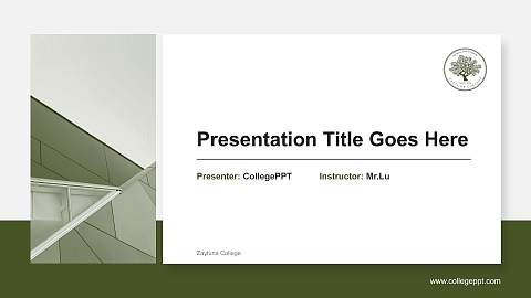 Zaytuna College General Purpose PPT Template