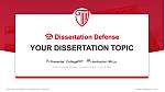 Strayer University-Alabama（Huntsville campus）学位論文弁論PPTテンプレート