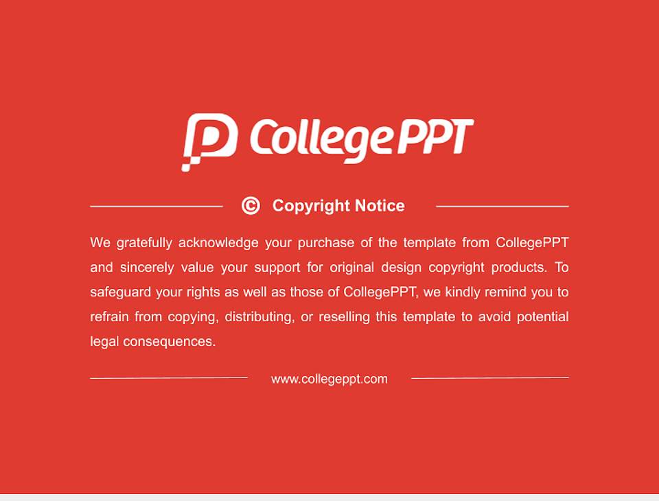 York College Resume PPT Template4:3 ratio PPT effect preview image5