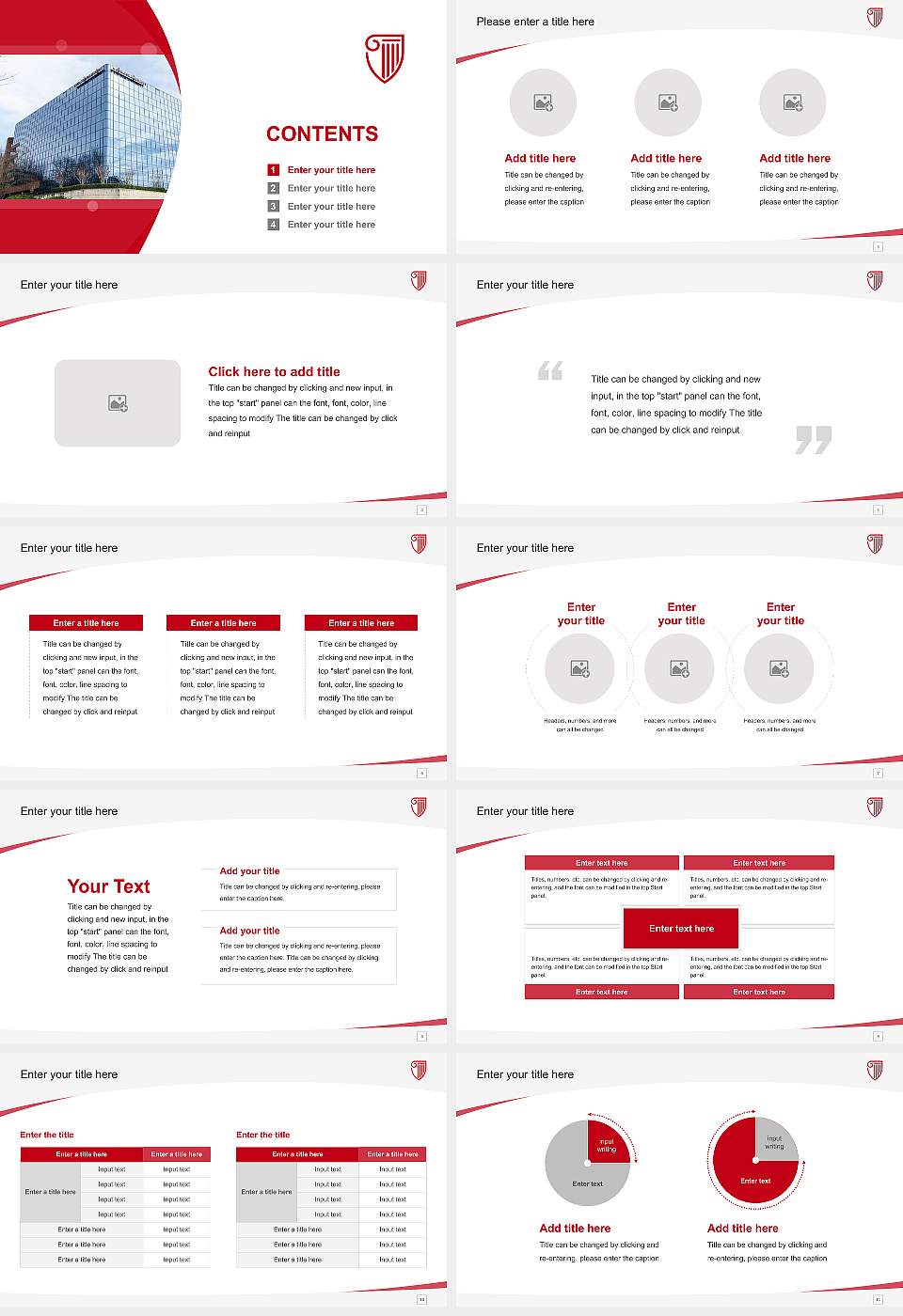 Strayer University-Georgia（Cobb County campus） Course/Courseware Creation PPT Template16:9 ratio PPT effect preview image2