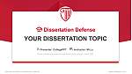 Strayer University-Pennsylvania(Lower Bucks County campus) Disputation Powerpoint Vorlage