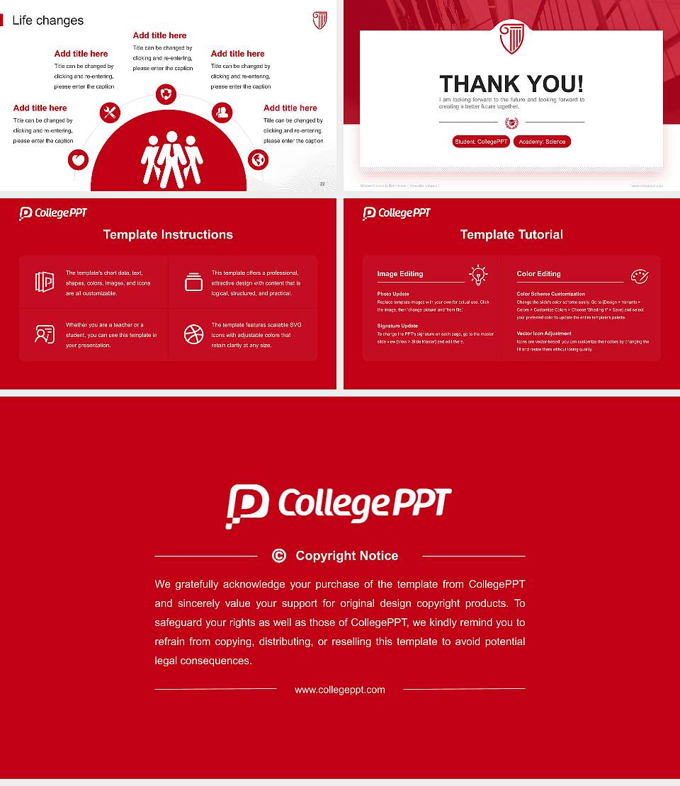 Strayer University-Tennessee（Knoxville campus） National Scholarship Defense PPT Template16:9 ratio PPT effect preview image4